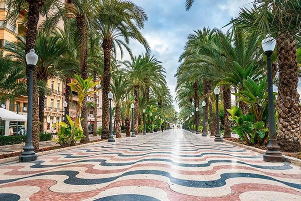 Apartamento de diseño céntrico a 5 min de playa  Alicante Exterior foto